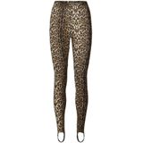 Lollys Laundry - Legging - Bruin - Polyester - Luipaardprint