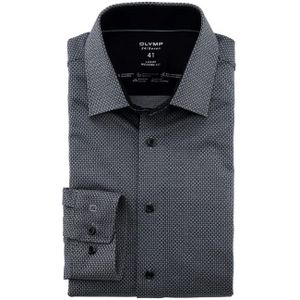 Olymp, Heren, Overhemden, Grijs, Maat: S