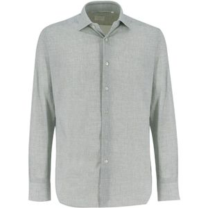 Xacus, Heren, Overhemden, Grijs, Maat: M