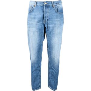 Dondup, Heren, Jeans, Blauw, Maat: W36 Katoen,