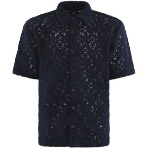 Daily Paper, Heren, Overhemden, Blauw, Maat: M