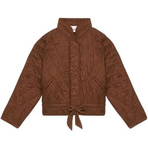 Isabel Marant, Dames, Jassen, Bruin, Maat: S Satijn,