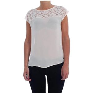 Pepe Jeans, Dames, Blouses & Shirts, Beige, Maat: M Viscose,