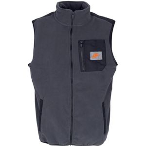 Nike, Heren, Jassen, Grijs, Maat: XS Fleece,