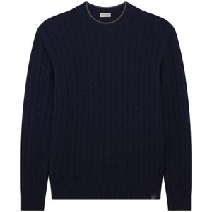 Paul & Shark, Heren, Truien, Blauw, Maat: L Wol,