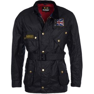 Barbour, Heren, Jassen, Zwart, Maat: S Katoen,