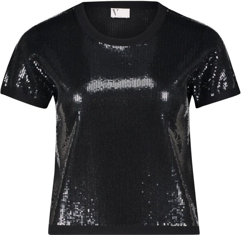 Vera Mont - Basic - Gebreide Trui - Zwart - Gebreid