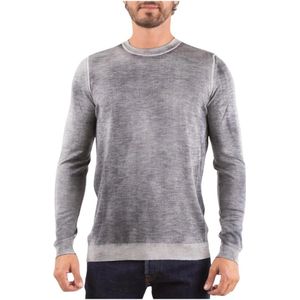 Avant Toi, Heren, Truien, Grijs, Maat: L Zijde,