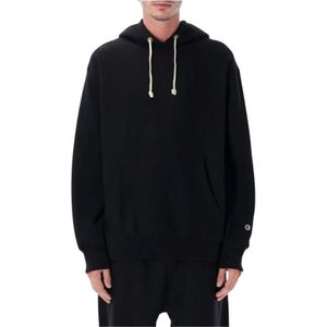 Champion, Heren, Sweatshirts & Hoodies, Zwart, Maat: L