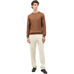 Boglioli, Heren, Truien, Bruin, Maat: S Wol,