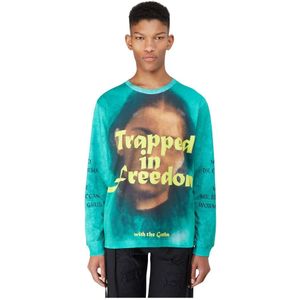 Vyner Articles, Heren, Sweatshirts & Hoodies, Veelkleurig, Maat: M Katoen,