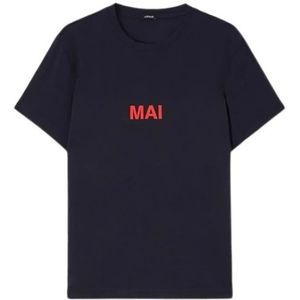 Aspesi, Dames, Tops, Blauw, Maat: S Katoen,