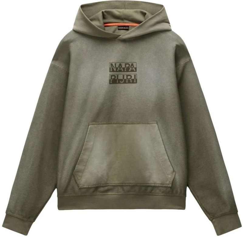 Napapijri - B-Comel - Hoodie - Groen - 100% Katoen