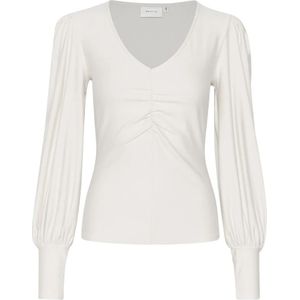 Gestuz, Dames, Blouses & Shirts, Wit, Maat: XL Viscose,