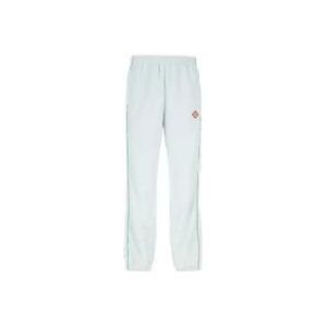 Casablanca Witte polyester joggers , White , Heren , Maat: S