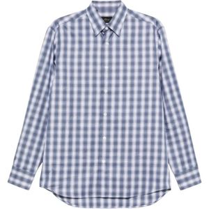 Brioni, Heren, Overhemden, Veelkleurig, Maat: 2XL Katoen,