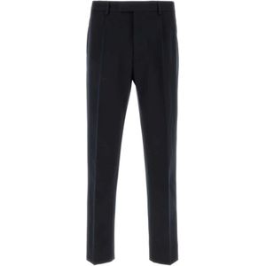 Zegna, Heren, Broeken, Blauw, Maat: XL Katoen,