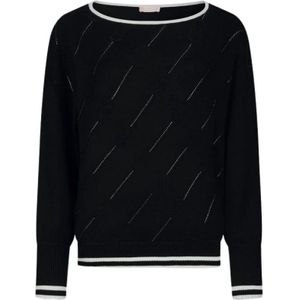 Liu Jo, Dames, Truien, Zwart, Maat: L
