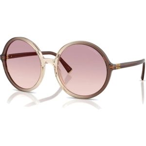 Miu Miu - MU B02S - Zonnebril - Bruin - Acetaat - Normaal Gearceerd