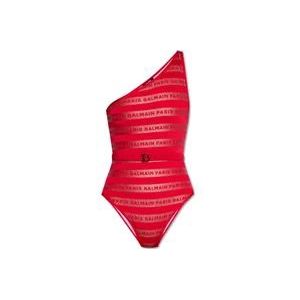 Balmain Badpak , Red , Dames , Maat: XS