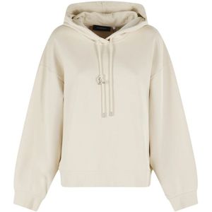 Sportmax, Dames, Sweatshirts & Hoodies, Beige, Maat: M