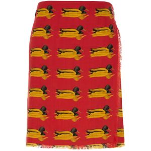 Burberry, Dames, Rokken, Veelkleurig, Maat: XS