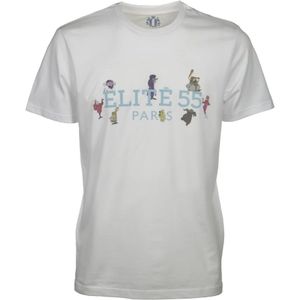 Equipe 55, Heren, Tops, Wit, Maat: M Katoen,