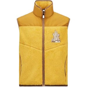 Moncler, Heren, Jassen, Geel, Maat: XL