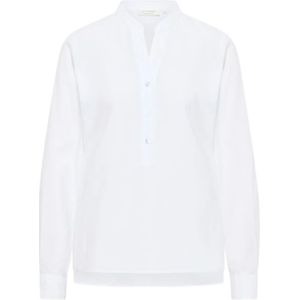 Eterna - Lange Blouse - Wit - Regular Fit