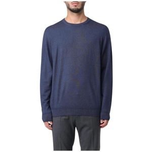 Drumohr, Heren, Truien, Blauw, Maat: 3XL Wol,