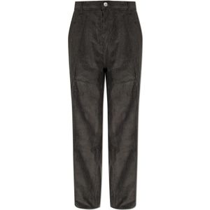 Ami Paris, Heren, Broeken, Grijs, Maat: XS Katoen,