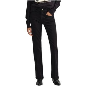 Gant, Heren, Jeans, Zwart, Maat: W26 Katoen,