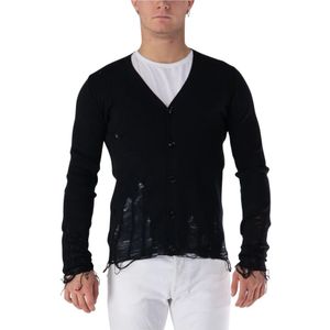 MM6 Maison Margiela, Heren, Truien, Zwart, Maat: L