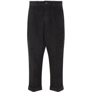 Ami Paris, Heren, Broeken, Grijs, Maat: XL Katoen,