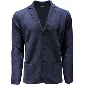 Ferrante, Heren, Jassen, Blauw, Maat: L Katoen,