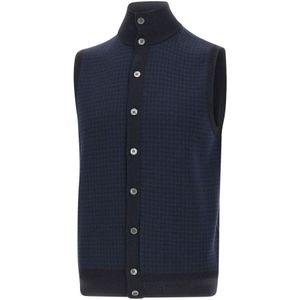 Filippo De Laurentiis, Heren, Jassen, Blauw, Maat: M Wol,