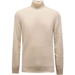 Alpha Studio, Heren, Truien, Beige, Maat: 2XL Kasjmier,