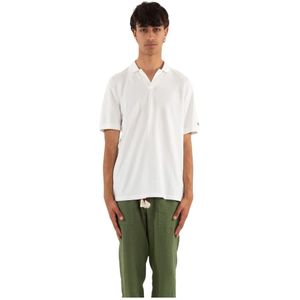 MC2 Saint Barth, Heren, Tops, Wit, Maat: M