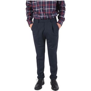 PT Torino, Heren, Broeken, Blauw, Maat: 2XL Wol,