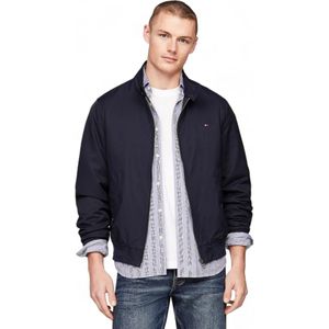 Tommy Hilfiger, Heren, Jassen, Blauw, Maat: L Katoen,