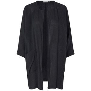 Masai - Openvallende Jas - Zwart - Dames - 3/4 Mouwen