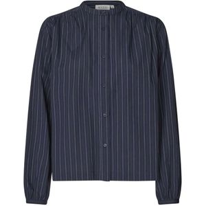 Masai, Dames, Blouses & Shirts, Blauw, Maat: XS