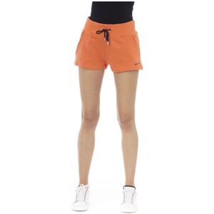 Just Cavalli, Dames, Korte broeken, Oranje, Maat: M