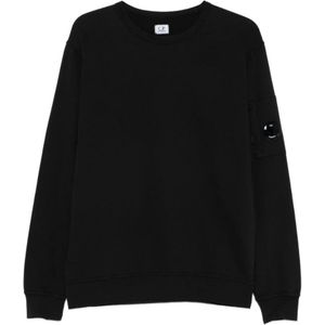 C.p. Company, Heren, Sweatshirts & Hoodies, Zwart, Maat: XL Katoen,