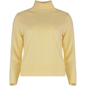 Vince, Dames, Truien, Geel, Maat: L Zijde,