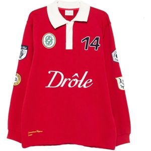 Drole de Monsieur, Heren, Tops, Rood, Maat: S Katoen,