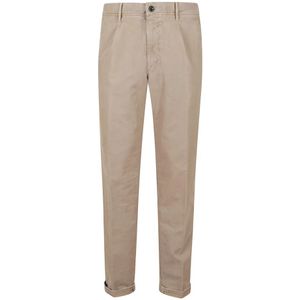 Incotex, Heren, Broeken, Bruin, Maat: W33 Katoen,