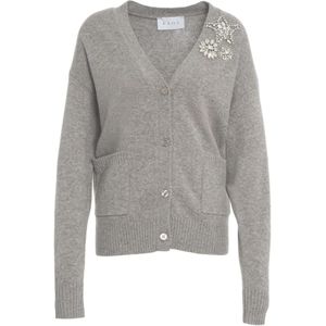 Kaos, Dames, Truien, Grijs, Maat: M Wol,