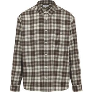 Celine, Heren, Overhemden, Veelkleurig, Maat: 2XL Wol,