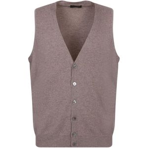 Dell'oglio, Heren, Truien, Grijs, Maat: XL Wol,